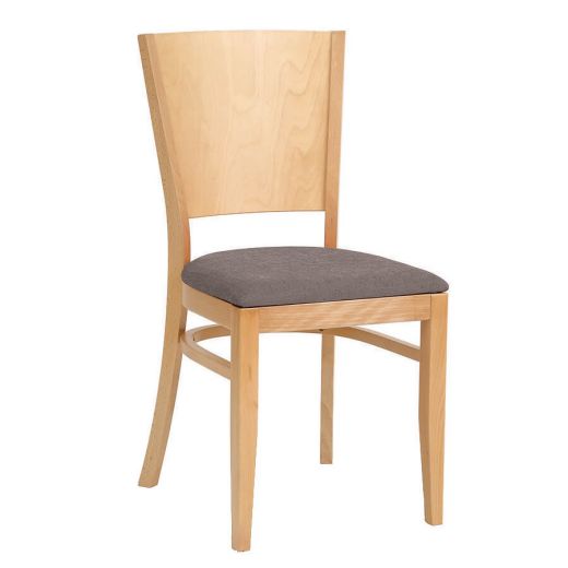 Cafestuhl Agis mit Sitzpolster und Rückenlehne