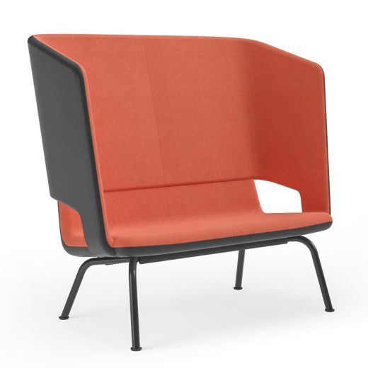 Highback Sofa TWIST&SIT Soft, 2-Sitzer