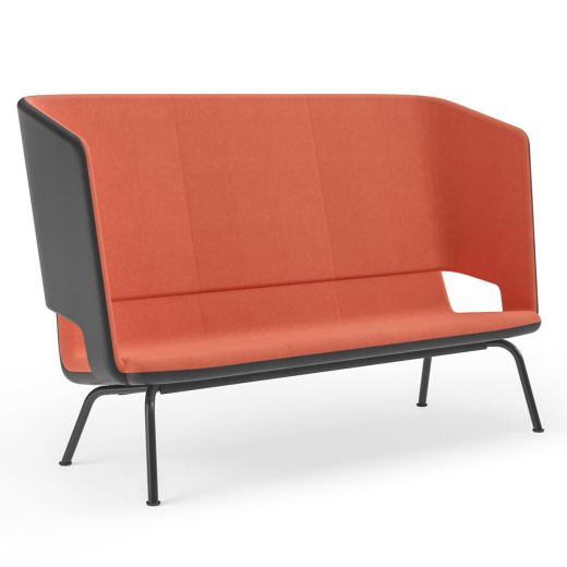 Highback-Sofa TWIST&SIT Soft, 3-Sitzer