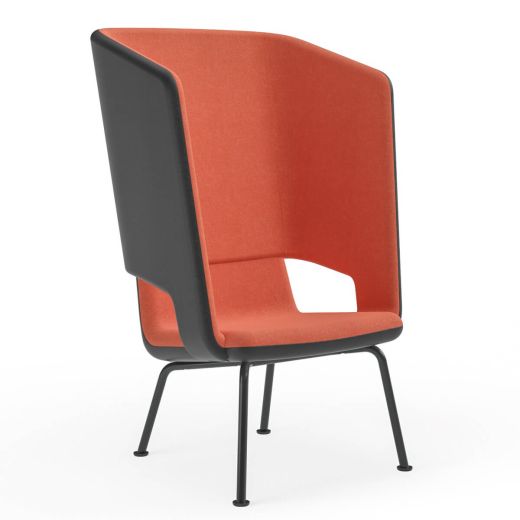 Lounge Sessel TWIST&SIT Soft mit hoher Rückenlehne